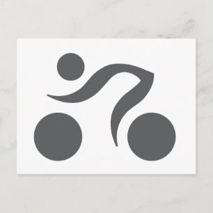 Cool logo fietsen briefkaart