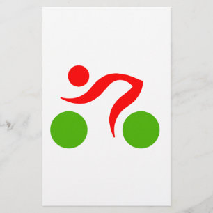 Cool logo fietsen briefpapier