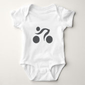 Cool logo fietsen romper (Voorkant)