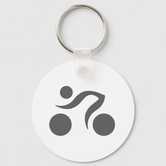 Cool logo fietsen sleutelhanger (Voorkant)