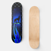 Cool Lone Wolf Skateboard (Voorkant)