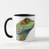 Cool Looking Lizard AI Art Mok (Links)