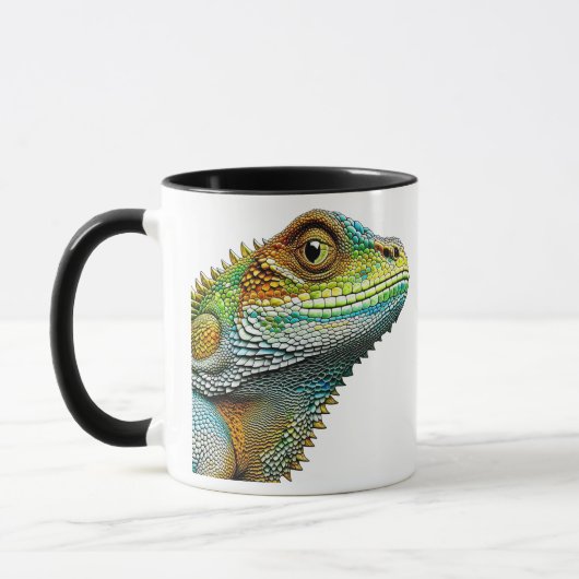 Cool Looking Lizard AI Art Mok (Links)