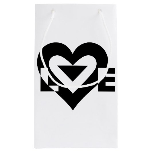 Cool Love Graphic, Black Klein Cadeauzakje (Achterkant)
