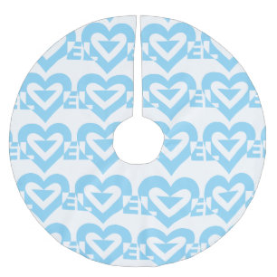 Cool Love Graphic, Blue Kerstboom Rok