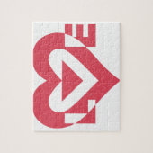 Cool Love Graphic, Cherry Pink Legpuzzel (Verticaal)