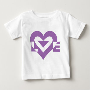 Cool Love Graphic, Paars