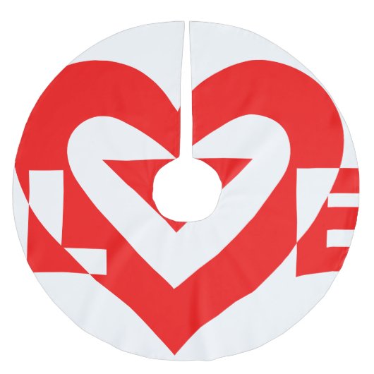 Cool Love Graphic, Red Kerstboom Rok (Voorkant)