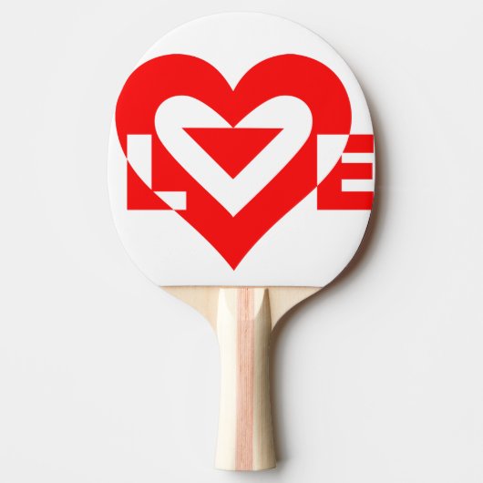 Cool Love Graphic, Red Tafeltennisbatje (Voorkant)