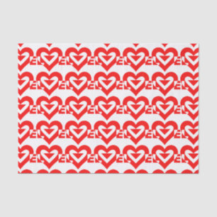 Cool Love Graphic, Red Tissuepapier