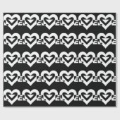 Cool Love Graphic, White Cadeaupapier (Vlak)