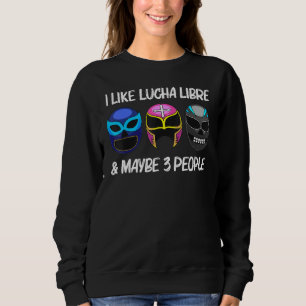 Cool Lucha libre Art voor mannen Luchador Wrestl Trui