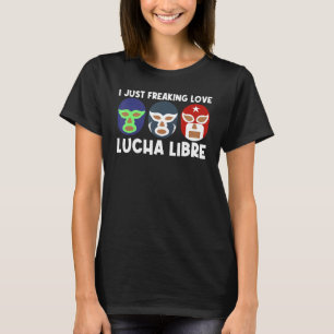 Cool Lucha libre voor mannen Luchador Mexicaanse g T-shirt