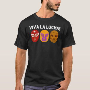 Cool Lucha Libre voor mannen vrouwen Luchador Mexi T-shirt
