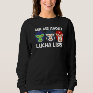 Cool Lucha Libre voor mannen vrouwen Luchador Mexi Trui