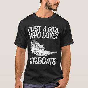 Cool Luchtboot Cadeau Voor Meisjes Moeder Luchtboo T-shirt