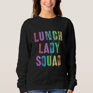 Cool Lunch Lady Squad School Food Service C Trui