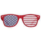 COOL ! 😎 Lunettes de soleil drapeau États-Unis – (Devant)