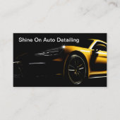 Cool Luxury Auto Detail Cartes de visite (Devant)