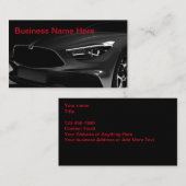 Cool Luxury Automotive Visitekaartjes (Voorkant / Achterkant)