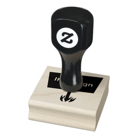 Cool maak een teken 	rubberstempel (Stempel)