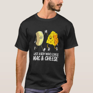 Cool Mac & Cheese voor jongens Kinder gebakken che T-shirt