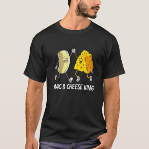 Cool Mac & Cheese voor mannen Pap Bked Cheesy Maca T-shirt