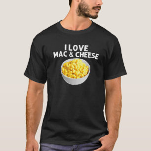 Cool Mac en kaas voor mannen Macaroni Food T-shirt