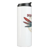 Cool Machined Steampunk Dragonfly - Draken Vliegen Thermosbeker (Gedraaid links)