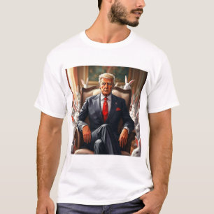 Cool MAGA Konijn TRUMP omgeven door Bunny's grappi T-shirt