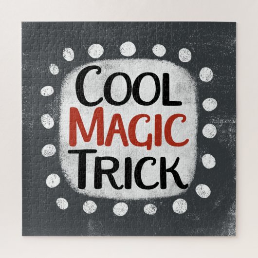 Cool Magic Trick Jigsaw Puzzel (Verticaal)