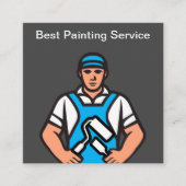 Cool Maison peintre Cartes de visite (Devant)