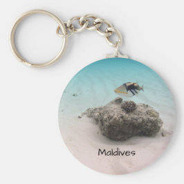 Cool Maldives Underwater Coral Fish Souvenir Sleutelhanger
