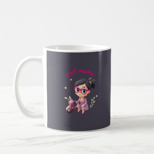 Cool Mama Club - Fête des Mères Café Mug (Gauche)
