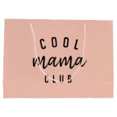 Cool Mama Club | Moderne perachy roze Moederdag Groot Cadeauzakje (Achterkant)