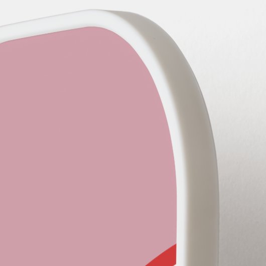 'Cool Mama' retro golven felgekleurd Pickleball Paddle (Links Detail)