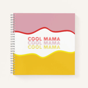'Cool Mama' retro vibes Notitieboek