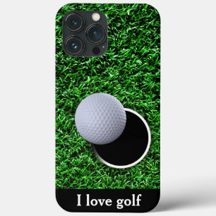 Cool Mannen Golf Theme Business iPhone 13 Pro Max Hoesje
