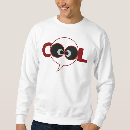 Cool mannen sweatshirt (Voorkant)
