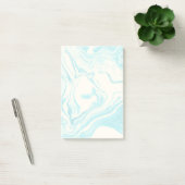 Cool Marble Design in Turquoise en Cream Post-it® Notes (Kantoor)