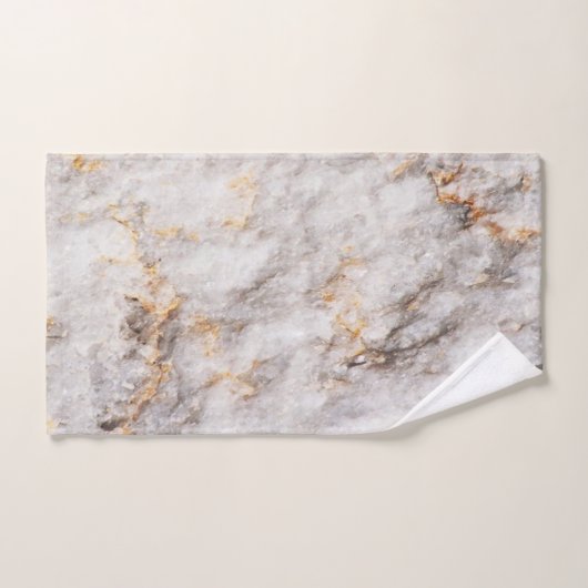 Cool Marble Granite Stone Texture Bad Handdoek (Handdoek)
