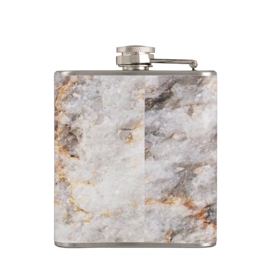 Cool Marble Granite Stone Texture Heupfles (Achterkant)