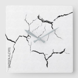 Cool Marble Kijk Vierkante Klok