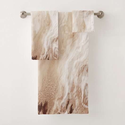 Cool Marbre Granit Texture Brown Or (En situation)