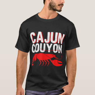 Cool Mardi Gras Cajun Couyon Funny Slang Cultural T-shirt