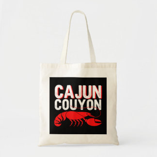 Cool Mardi Gras Cajun Couyon Funny Slang Cultural Tote Bag