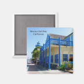 Cool Marina Del Rey Magnet ! (Recto/Verso)