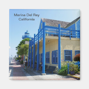 Cool Marina Del Rey Magnet! Magneet