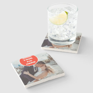 Cool! Marmeren Onderzetter - gepersonaliseerd