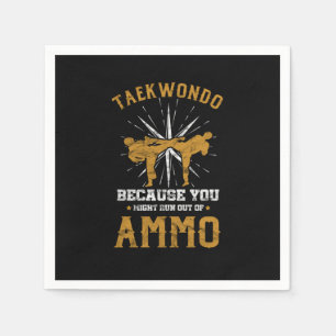 Cool Martial Artist Gifts Geweldige Taekwondo Arts Servet